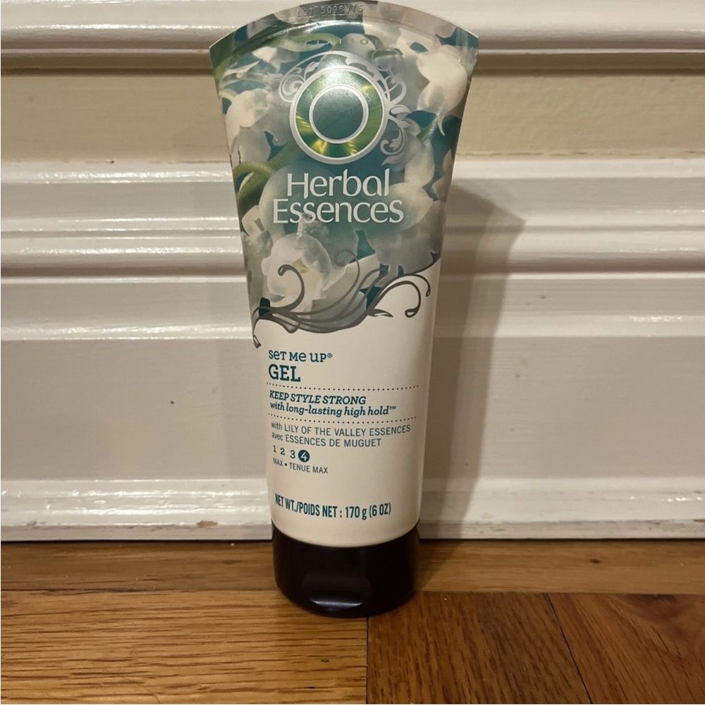 Herbal Essences Set Me Up Gel w/ Lily of the Valley Essences 6 oz. Max Hold 4